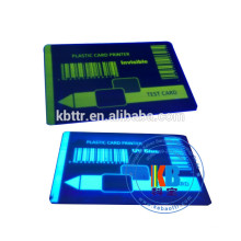 Impressora de cartões de identificação compatível com fita p330i blue uv ribbon
